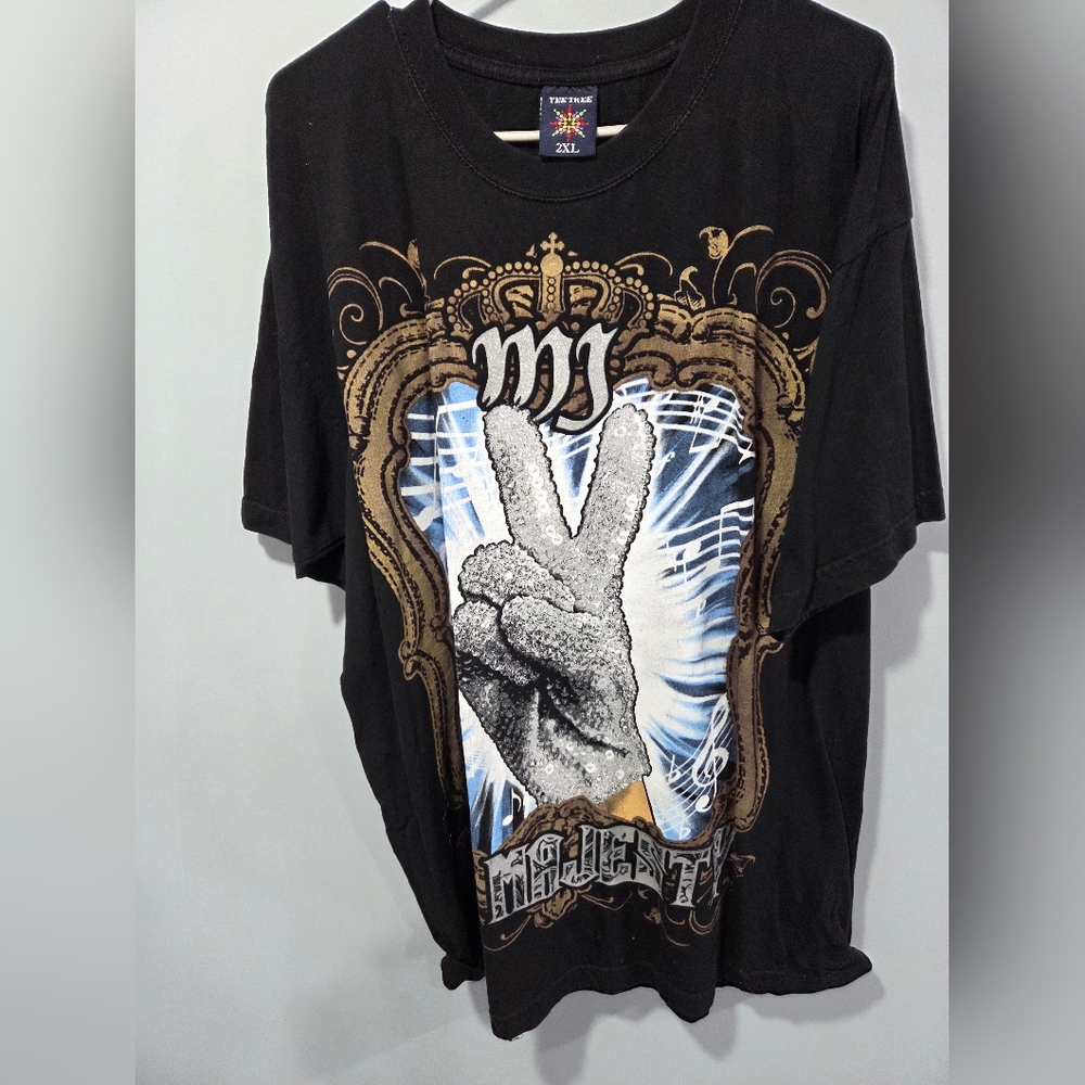 Michael Jackson His Majesty Shirt Gently Used 2XL Unisex